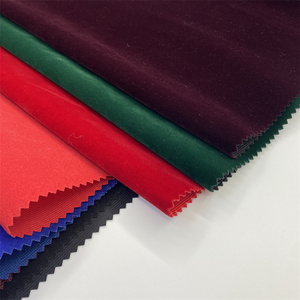 Dày nhung đổ xô vải cuộn hộp đồ trang sức làm đổ xô giấy nhung đen đỏ xanh tự dính đổ xô vải - Product Image 5