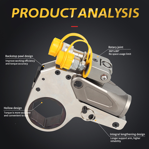Adjustable High Hydraulic Torque Wrench <b>Set</b> With Low Price for Sale <b>Square</b> Drive Hydraulic Torque Wrench <b>Set</b> - Product Image 5