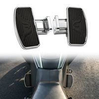 Repose-pieds avant réglables personnalisés pour Can-Am Canyon Redrock XT 2025-2026, grands repose-pieds pour conducteur, motif aile