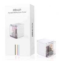Impresora de Inyección de Tinta Portátil para Cualquier Superficie, Inalámbrica, Bluetooth, Mini Impresora a Color PrinCube con Tinta Solvente Multicolor