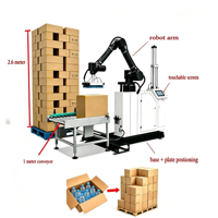 Robot de palettisation automatique pour aliments pour animaux, bras robotique pour bouteilles et cartons, colonne cartésienne, cobot, machine collaborative