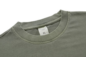 T-shirt da uomo a maniche corte girocollo tinta unita vestibilità ampia estiva, alta qualità, casual, traspirante, stile street, nuova moda - Product Image 4
