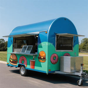 Chariot de restauration mobile 2025 pour friterie, cuisine, restaurant, petit chariot de nourriture en Australie - Product Image 4