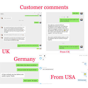 Crisol de Cuarzo con Fondo Plano y Boquilla, 60/90/120/150mm, Marca QUEEN, para Uso en Laboratorio e Industria Química - Product Image 6