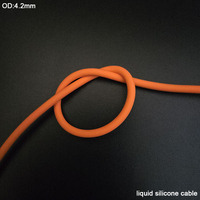 Cables USB a de 8 Pines de Silicona Súper Suaves, Reutilizables, Duraderos, Antiincrustantes y Libres de Enredos