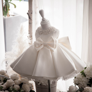 <span class=keywords><strong>Robe</strong></span> de Princesse pour Fille, <span class=keywords><strong>Robe</strong></span> de Bal en Tulle Blanc de Haute Qualité Style Boutique, pour <span class=keywords><strong>Mariage</strong></span>, Baptême et Fêtes Enfants - Product Image 3