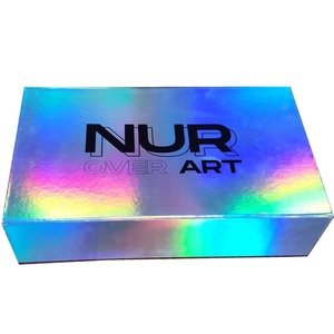 Caja <span class=keywords><strong>de</strong></span> Regalo Magnética Holográfica Iridiscente con Diseño Único y Logotipo Personalizado Impreso - Product Image 5