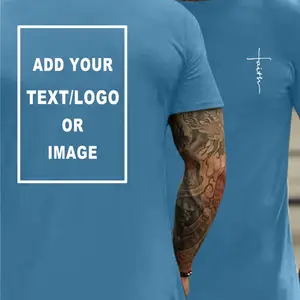 Camiseta personalizada de buena venta JX para verano, camisetas de manga corta con estampado de imagen creativa para hombres de alta calidad