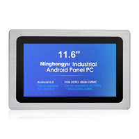 Panel PC Industrial Todo en Uno con Pantalla Táctil de 11.6 Pulgadas, Android 6.0, Full HD, Resistente al Agua IP65, en Stock