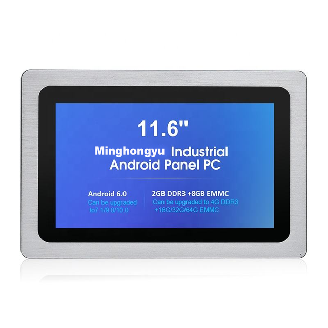 IP65 Waterproof Full HD Android 6.0 All-in-One 11.6 Inches Industrial Panel PC Touchscreen Computer Stock