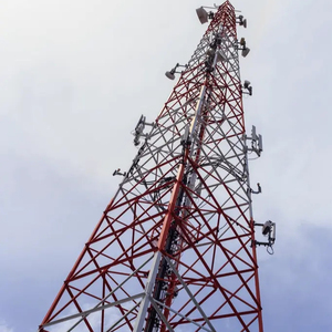Tour de communication ISP télécom et Internet sans fil 5G autoportante tour d'antenne en fer en acier à 4 angles de jambe en vente de prix - Product Image 1