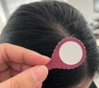 Einweg-Kopfhaut-Testkarte zur Sebum-Prüfung für Friseursalons, OEM-Großhandelsangebot zur Bestimmung des Kopfhauttyps