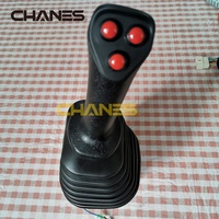 Mini chargeuse compacte avec pièces de machines de construction à levier manuel de commande par manette