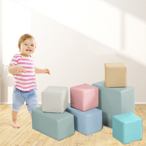 Blocs <span class=keywords><strong>de</strong></span> construction en mousse, ensemble <span class=keywords><strong>de</strong></span> <span class=keywords><strong>jeux</strong></span> doux pour les tout-petits et les bébés, ensemble <span class=keywords><strong>de</strong></span> <span class=keywords><strong>6</strong></span> pièces, <span class=keywords><strong>aire</strong></span> <span class=keywords><strong>de</strong></span> <span class=keywords><strong>jeux</strong></span> intérieure - Product Image 3