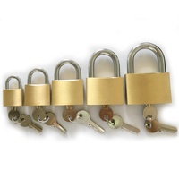 Cadenas en laiton de haute qualité AJF 30-70MM CN;ZHE 2 clés en laiton massif (KD ou KA) Sécurité renforcée pour portes