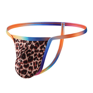 <span class=keywords><strong>Slip</strong></span> Bikini da <span class=keywords><strong>Uomo</strong></span> a Vita Bassa, Perizoma a T, Stampa Floreale, Elasticizzato, Sexy, Stile Giapponese, Intimo Maschile - Product Image 5