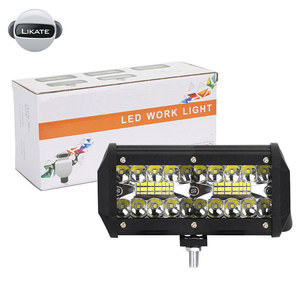 Barra <span class=keywords><strong>de</strong></span> luz <span class=keywords><strong>de</strong></span> trabajo led <span class=keywords><strong>de</strong></span> 120 vatios para automóvil 7 "luz <span class=keywords><strong>de</strong></span> niebla led <span class=keywords><strong>de</strong></span> alto brillo para camión todo terreno - Product Image 5