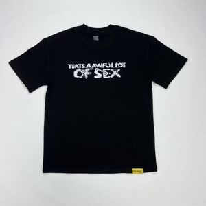 T-shirt da uomo nera in cotone a maniche corte con stampa collage di artisti hip-hop per merchandising tributo al <span class=keywords><strong>rap</strong></span> e streetwear - Product Image 1