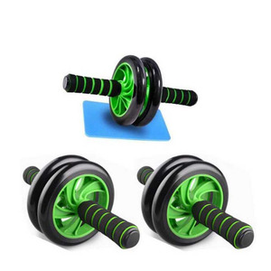 <span class=keywords><strong>Appareil</strong></span> d'entraînement musculaire abdominal Rouleau abdominal 2 roues AB Roues avec poignées - Product Image 1