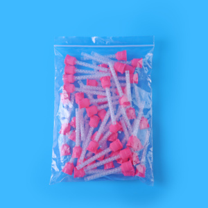 ملحقات خلاط السيليكون الثابت لطب الأسنان بنسبة <span class=keywords><strong>1</strong></span>:<span class=keywords><strong>1</strong></span> مع رؤوس خلط بلاستيكية مصبوبة بالحقن على شكل حرف T - Product Image 6