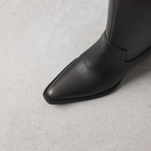 Bottes élégantes sur mesure pour femmes, au-dessus du genou, mode automne-hiver 2025, <span class=keywords><strong>talon</strong></span> haut de 6,5 cm, bottes cuissardes pour femmes, tailles 34-40 - Product Image 6