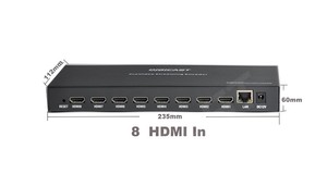 Más <span class=keywords><strong>barato</strong></span> codificador DMB-8908A 8 canal h.265 hardware codificador de vídeo hd 1080p codificador para <span class=keywords><strong>IPTV</strong></span> - Product Image 2