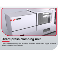 Máquina de Moldeo por Inyección Directa de Precisión Automática LK LA200 de 225 mm, Expulsor de 357 g, 1 Año de Garantía, Serie Lena Direct Clamp, PVC