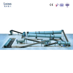 Ligne de production de granulation rotative entièrement automatique pour engrais composés 20000t/anneau - Product Image 1