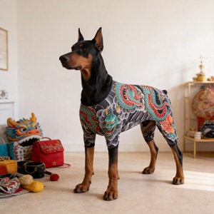 ชุดนอนสัตว์เลี้ยงลายสักเต็มตัวแบบแปลกใหม่ - ชุดแฟนซีฮาโลวีนและชุดสำหรับงานปาร์ตี้สำหรับสุนัขขนาดใหญ่และขนาดเล็ก - Product Image 4