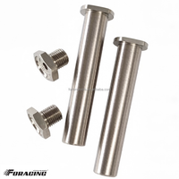 Kit de pivot de suspension en titane GR5 avec écrou 5/8"-18, haute résistance, pour voiture de course Sprint, pièces de rechange et accessoires de réparation