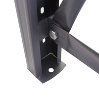 ABCTOOLS Étagères métalliques industrielles Étagère de rangement robuste pour entrepôt, garage et atelier