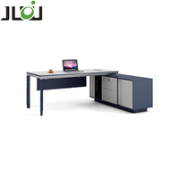 Mobilier de bureau design moderne bureau du PDG table principale bureau de direction avec chaise