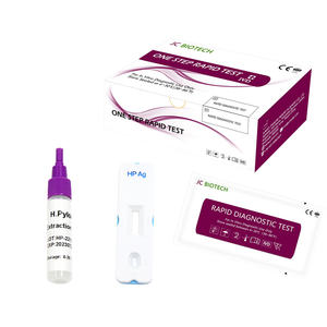 H Pylori Kits de prueba rápida Helicobacter Pylori Prueba de sangre H. Pylori Antígeno Prueba Cassette - Product Image 1