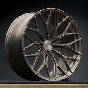 SY-3062 1-delige op maat gesmede velgen spaken zwarte kleur 18 19 20 21 22 24 inch gesmede wielen velgen voor 730i 740i 750i 745e - Product Image 5