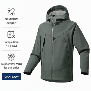 Giacca Softshell Unisex Antivento Personalizzabile per Escursionismo, Giacca Termica Traspirante per Esterni con Etichetta Privata, Soluzione OEM Chiavi in Mano Monostrato - Product Image 1