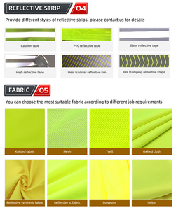 <span class=keywords><strong>Chaleco</strong></span> de Seguridad para Trabajos de Construcción al por Mayor, Ropa de Seguridad Vial, <span class=keywords><strong>Chaleco</strong></span> de Alta Visibilidad - Product Image 5