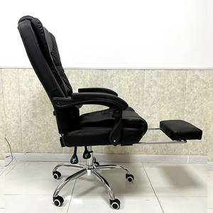 Armlehne Komfortable Computer aufgabe Arbeits stuhl Massage Bürostuhl 360 Drehbarer Executive PU Leder Bürostuhl - Product Image 2