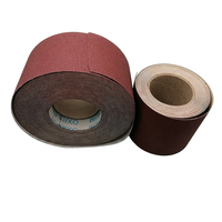 Rollo Abrasivo de Ancho Amplio, Tamaño Personalizado, Mayor Productividad para Pulir Piedra Artificial y Madera
