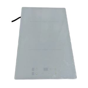 Placa de Cocción Eléctrica de 2 Quemadores, Estufa de Inducción con Superficie de Vidrio Cerámico - Product Image 1