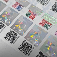 Impression personnalisée de certificats 3D, étiquettes d'emballage laser, sceau de sécurité auto-adhésif anti-effraction, autocollant holographique
