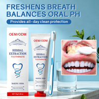 Dentifrice OEM Doux pour l'Hygiène Buccale, Blanchissant, Élimine les Taches, Combat la Mauvaise Haleine, Anti-Caries