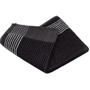 Venda quente fabricante profissional logotipo personalizado toalha de golfe listrada design simples toalha de golfe caddy