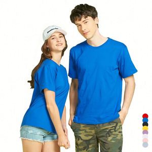 Custom High Quality Heavyweight 240 Gsm T-shirt Oversized Blank T Shirts Custom Screen Printed Graphic Cotton Mens Tshirt - Product Image 2