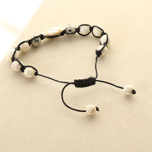 Handmade Infinity Sign Charm Friendship Bracelet Pinky Swear <strong>Promise</strong> Adjustable Macrame Cord Best Friends Lover Couple Bracelet - Product Image 6