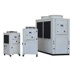 Resfriador de óleo hidráulico industrial, resfriador de óleo 50000kcal/h 20hp 60kw com certificado ce
