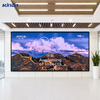 Panel Layar LED Indoor COB P0.9 P1.2 P1.5 Fine Pitch Ultra Tipis untuk Retail dan Ruang Konferensi