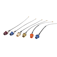 Câble coaxial UFL MHF vers câble adaptateur FAKRA-connecteur coaxial RF pour antenne de voiture GPS 4G WiFi