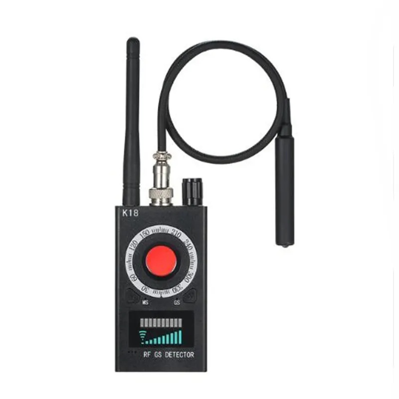Best Hidden Anti Spy Wireless Camera RF Detector Bug K18 RF GPS Detector