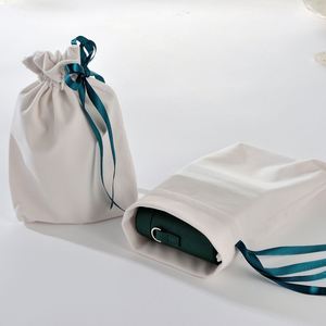 Custom Color Size Suede Pouch <b>Big</b> Velvet Jewelry Drawstring <b>Bag</b> Velvet Packaging <b>Bag</b> - Product Image 1