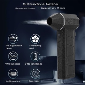 Souffleur d'air industriel sans fil <span class=keywords><strong>PowerJet</strong></span> certifié IP65, alimenté par batterie au lithium rechargeable, 128K tr/min, pour usage commercial - Product Image 5